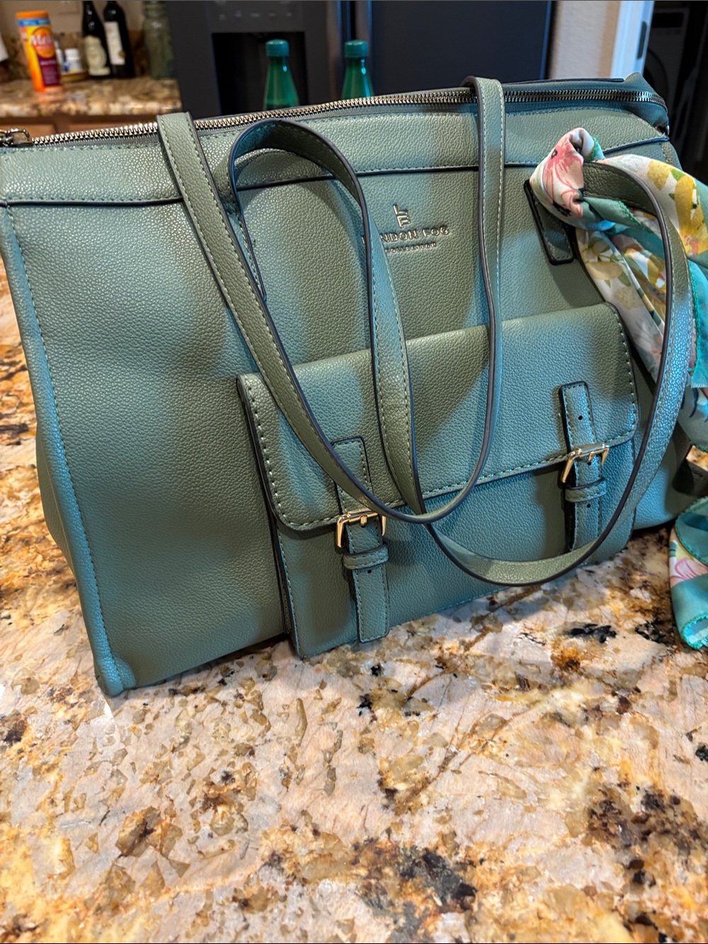 London Fog tote bag - Picture 2 of 6
